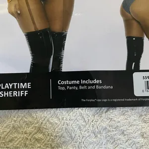 NEW Forplay Sexy Cowboy Sheriff Costume Size XS/S thumbnail 4