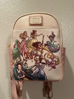 Loungefly Disney Princess Sketch Mini Backpack - BoxLunch Exclusive thumbnail 1