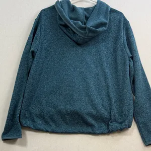 PINK Victoria's Secret Teal Zip-Up Sweater thumbnail 6