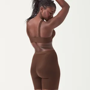 Spanx Shape Invisible‎ Girlshort, Shapewear Shorts. Size XL, Brown, NWT thumbnail 7