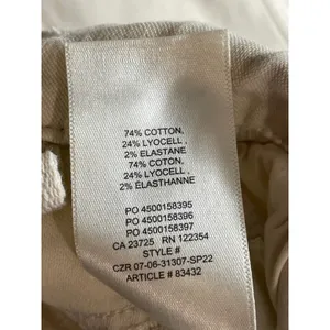 Aritzia Wilfred Free Women's Beige High Rise Wide Leg Baggy Trousers Pants Sz 6 thumbnail 7