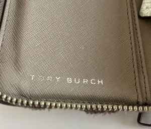 Tory Burch sapphire leather wallet thumbnail 8