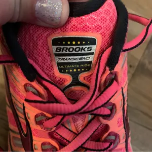 Brooks Transcend Ultimate Ride Sneakers Women 8 Pink Running Shoe 1201501B878 thumbnail 8