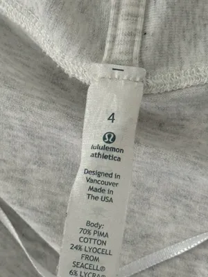 Lululemon Iconic Wrap in Heathered White (First Release) thumbnail 5