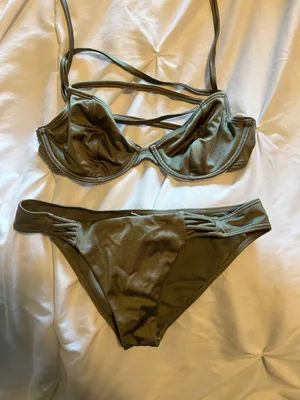 Billabong Olive Bikini Set thumbnail 1