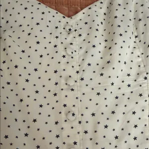 Abercrombie and Fitch Star Print Spaghetti Strap Crop Top sz S thumbnail 2