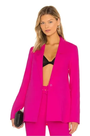 SHOW ME‎ YOUR MUMU Major Blazer in Hot Pink size XS NWT thumbnail 1