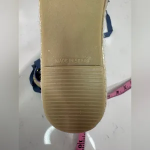 Fabiolas Blue Floral Lace-Up Espadrilles thumbnail 6