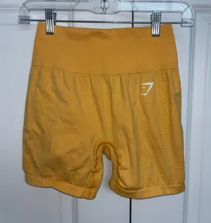Yellow Gymshark Shorts Seamless  thumbnail 1