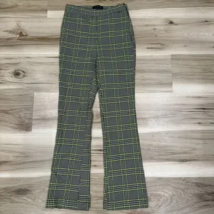 Urban Outfitters Plaid Kick Boot Pants Women’s 0 thumbnail 3