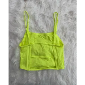 Skims Fits Everybody Strappy Back Cami Green Highlighter Size XXS thumbnail 5