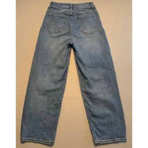Quince Stretch Bella Stretch Barrel Jeans Atlantic Blue Organic Cotton Size 27 thumbnail 8