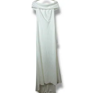 NEW Lulus Bridal Exceptional Romance White Off-the-Shoulder Mermaid Maxi Dress thumbnail 5
