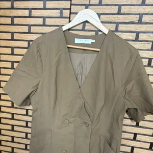 ASTR the Label Belted Wrap Dress Size Large‎ thumbnail 4