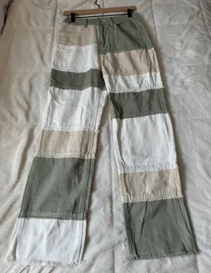 Patched Denim Jeans thumbnail 2