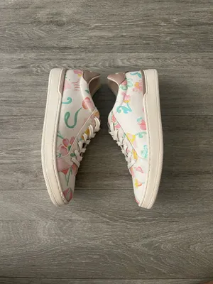 Coach clip low top floral sneaker - 10 thumbnail 6