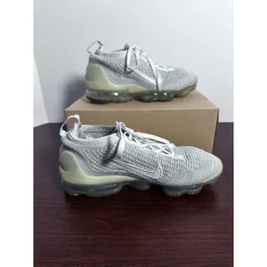 Nike Air VaporMax 2021 FK Pure Platinum White Running Shoes DC4112-100 Size 7.5 thumbnail 4