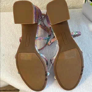 Colorful Strappy Women's Sandals thumbnail 5