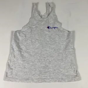 Vintage Champion Shirt Youth XL Heather Gray Tank Top Athletic Made USA Logo 70s thumbnail 1
