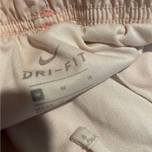 Nike Women's Coral and White Athletic Shorts thumbnail 2