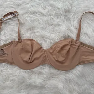 Skims Smoothing Intimates Strapless Bra Clay Size 32DDD thumbnail 7
