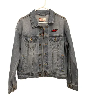 Stonewall Riots LBGTQ Rainbow Pride Denim Trucker Jean Jacket Small Unisex thumbnail 1