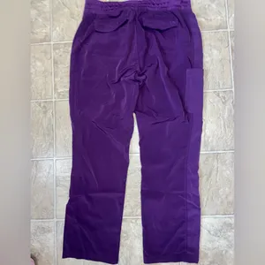 Purple Women's Scrub Set thumbnail 5