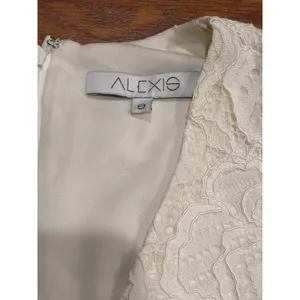 ALEXIS Nadege Lace Midi Mermaid Dress Off White Bridal Women Elegant size small thumbnail 2