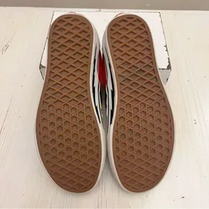Vans Customs Off The‎ Wall Dog And Car Macaroon Print Shows Size Women 5 Men 3.5 thumbnail 7