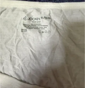 Jockey Tank Top White Size XL thumbnail 2