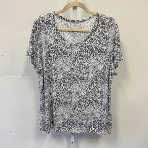 Koolaburra by UGG Pajama Set L Grey Leopard Print Modal Jogger 2pc Loungewear thumbnail 6
