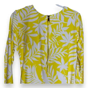Kate Spade Long Sleeve One Piece Sz M‎ Swim Suit Rash Guard Paddle Bathing Suit thumbnail 3