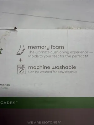 Isotoner NWT Memory Foam Sparkle Evening Sand Pink Foam Hoodback Slippers XL thumbnail 6