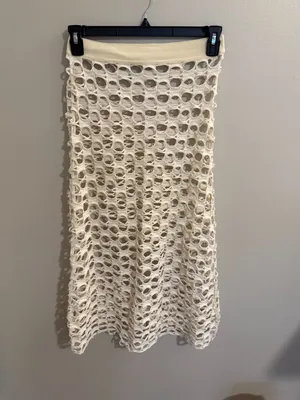 Zara Mesh Midi Skirt thumbnail 4