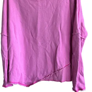 ALALA Revolve Cypher Distressed Sweatshirt Pink Pullover Small thumbnail 5