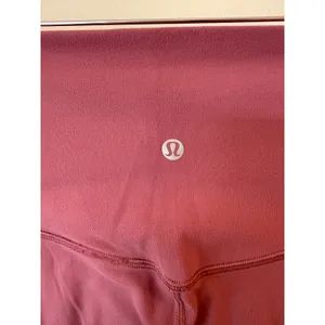 Lululemon Align II Leggings 6 Maroon Athleisure Gym Yoga Running High Waist thumbnail 4