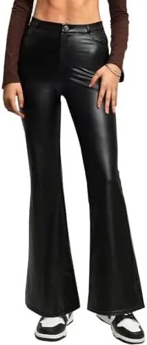 Leather Pants Black Size M thumbnail 1