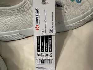 Superga Tank Multi Color Canvas Sneakers with Rainbow Eyelets - NWT - Size 8 thumbnail 12