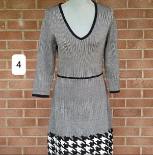 Nine West Short Sleeve Sweater Dress thumbnail 2