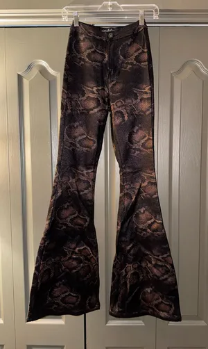 Wild Oak Boutique Flare Pants Multiple thumbnail 1
