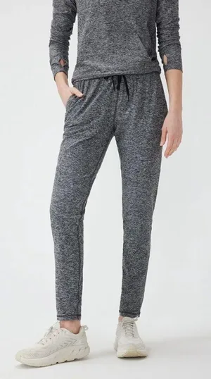 Outdoor Voices Heather Grey Cloudknit Sweatpants Size Medium thumbnail 1