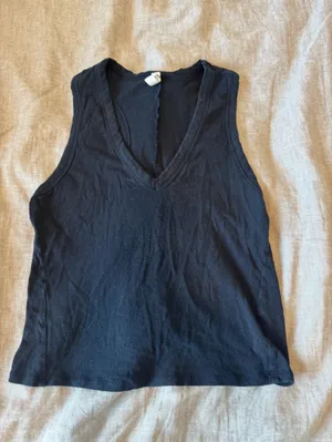 Intimately Free People Black Tank Top thumbnail 3