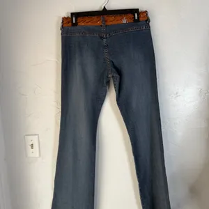 Tyte The Worlds Coolest Jeans Y2k Size 9‎ Blue Bootcut Distressed Flare Denim thumbnail 6