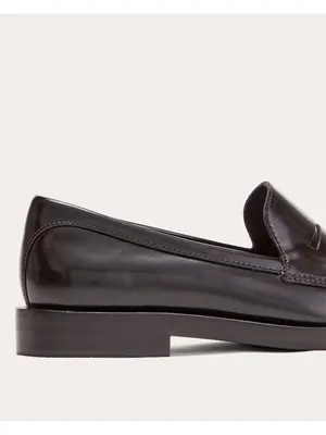 Everlane The Penny Loafer in Black Leather 7 New with box Womens Oxfords thumbnail 4