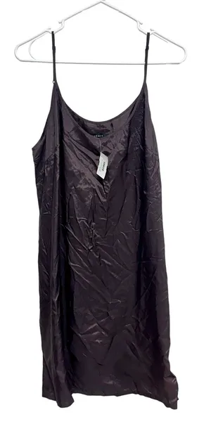 Robert Rodriguez Women Light Weight Deep Purple Slip Mini Dress Size 12‎ thumbnail 1