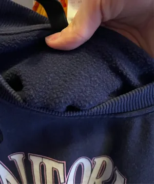 H&M Navy Blue Crewneck Sweatshirt thumbnail 4