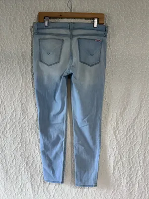 Hudson Krista Super Skinny Women's Light Blue Skinny Jeans size 28 Stretch Soft thumbnail 2