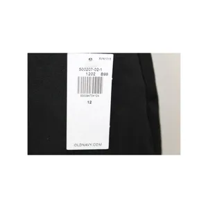 NWT Old Navy Black Pixie High-Rise Dress Pants‎ Smooth Pockets Womens 12 thumbnail 4