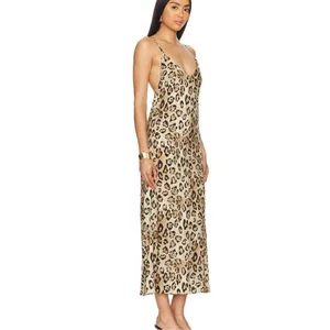 New. PQ leopard midi dress/coverup. XS/S. Retails 154 thumbnail 7
