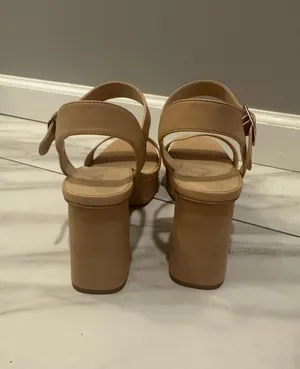 Y-Not Macey Platform Dress Sandals Dark Nude thumbnail 5